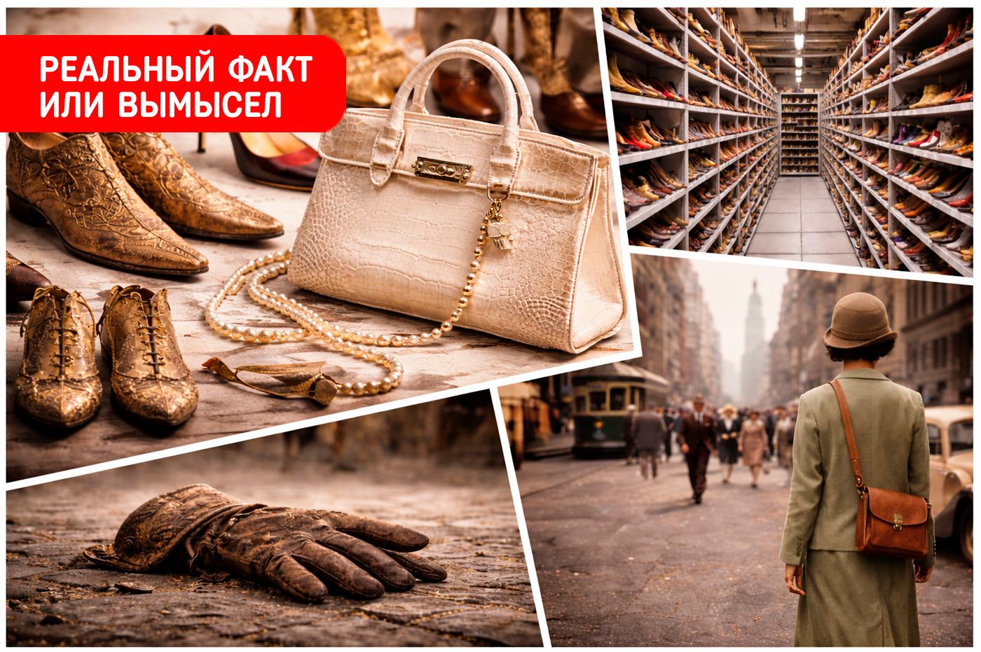 Реальный факт об обуви и аксессуарах или вымысел?