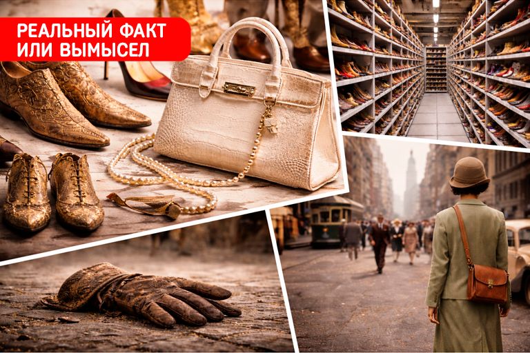 Реальный факт об обуви и аксессуарах или вымысел?