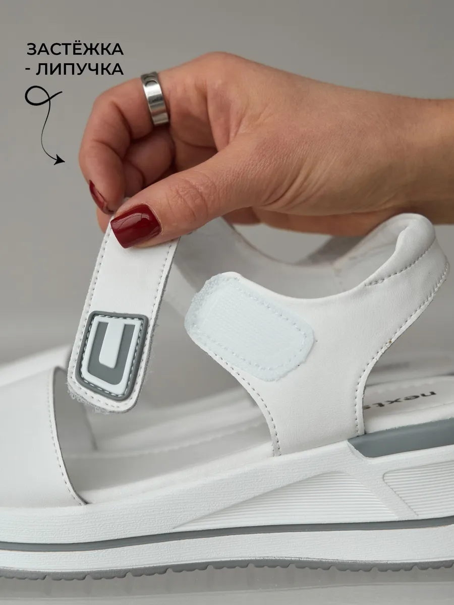 Босоножки женские летние без каблука натуральная кожа FB251-010