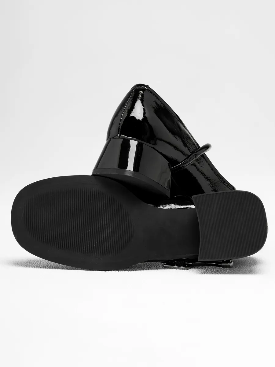 Туфли женские осенние натуральная кожа на каблуке 25-TZA4-8-501