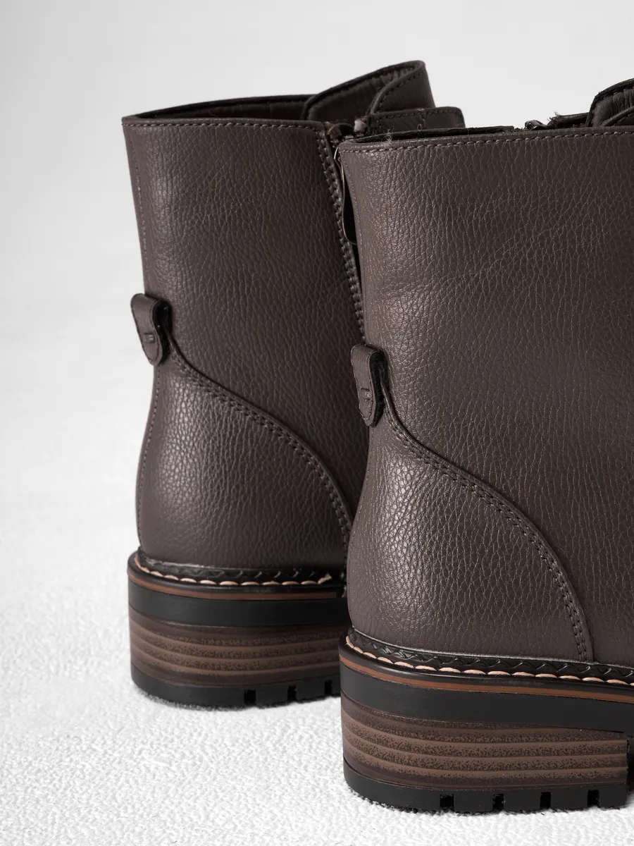 Ботинки женские зимние натуральная кожа 25-ZBE18-7-105k