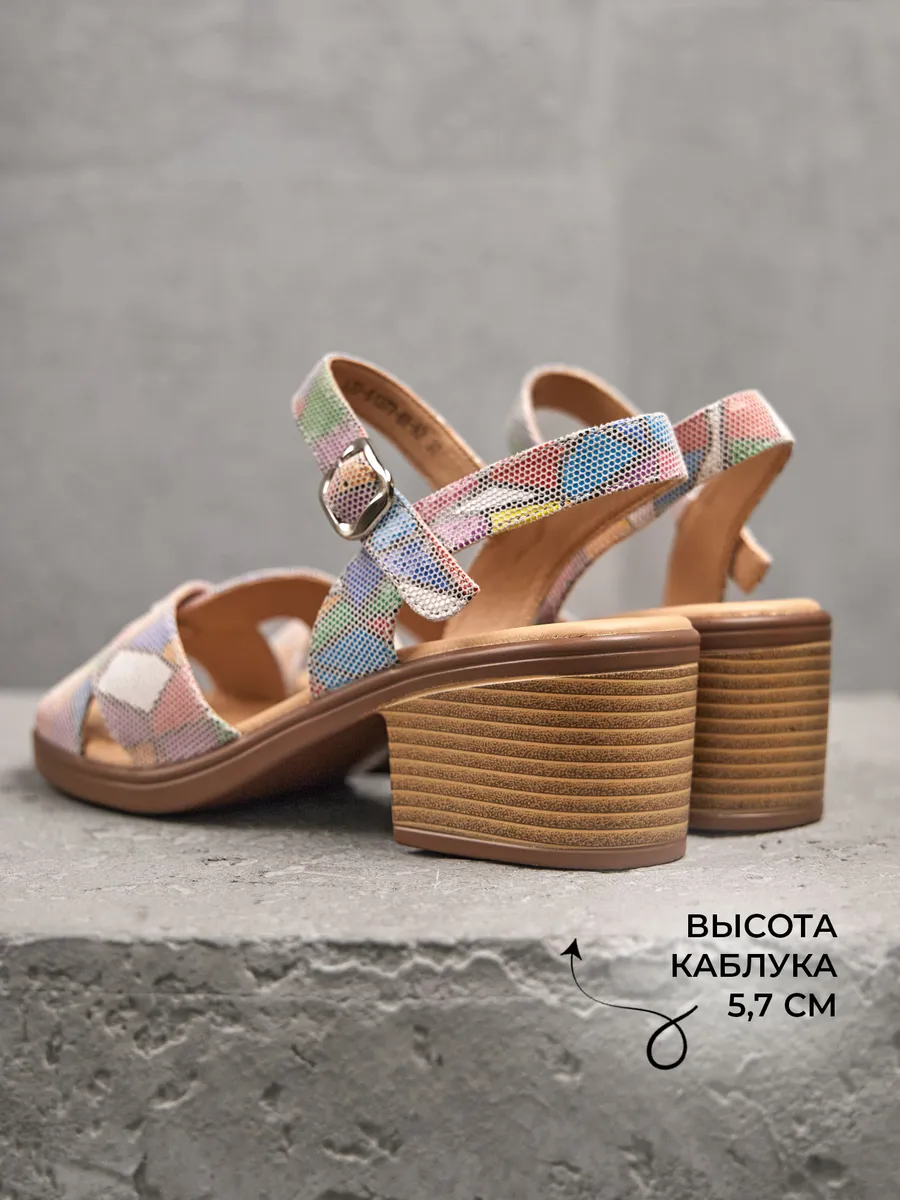 Босоножки женские летние натуральная кожа XJU-51377-6Y-KP