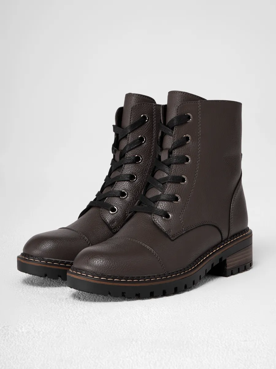 Ботинки женские зимние натуральная кожа 25-ZBE18-7-105k