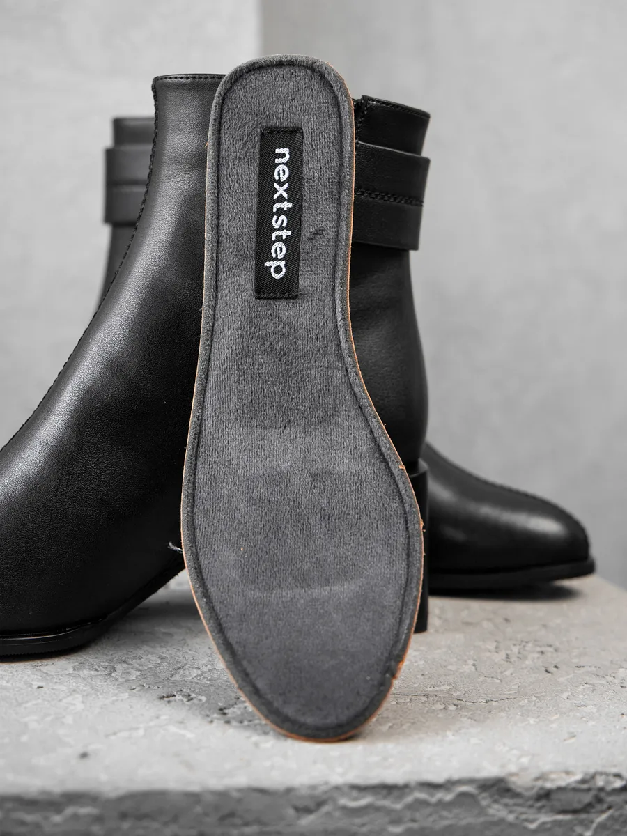 Ботильоны женские демисезонные натуральная кожа на каблуке 51-DBA9-8-101