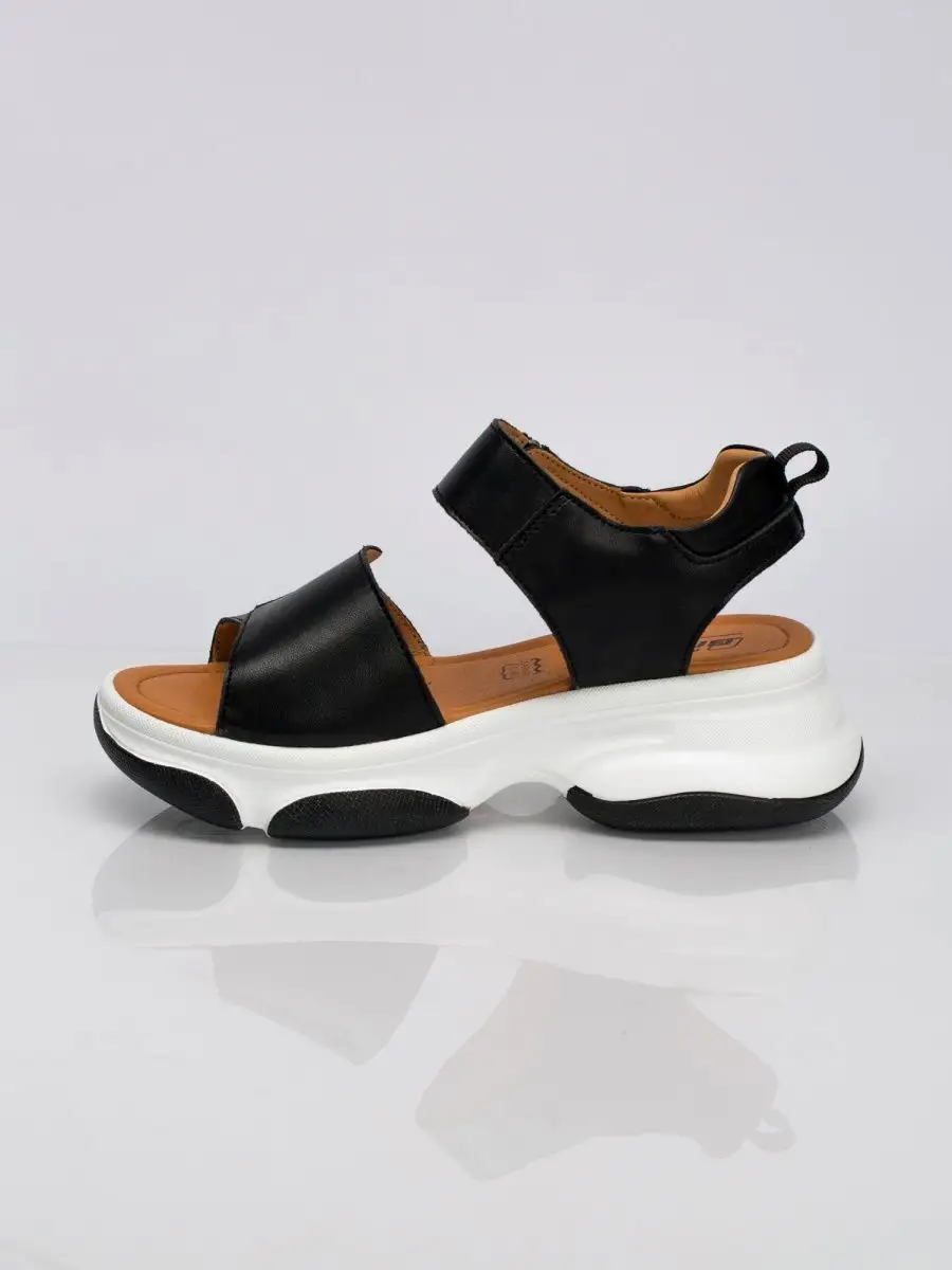 Босоножки женские на платформе летние натуральная кожа CN154-011