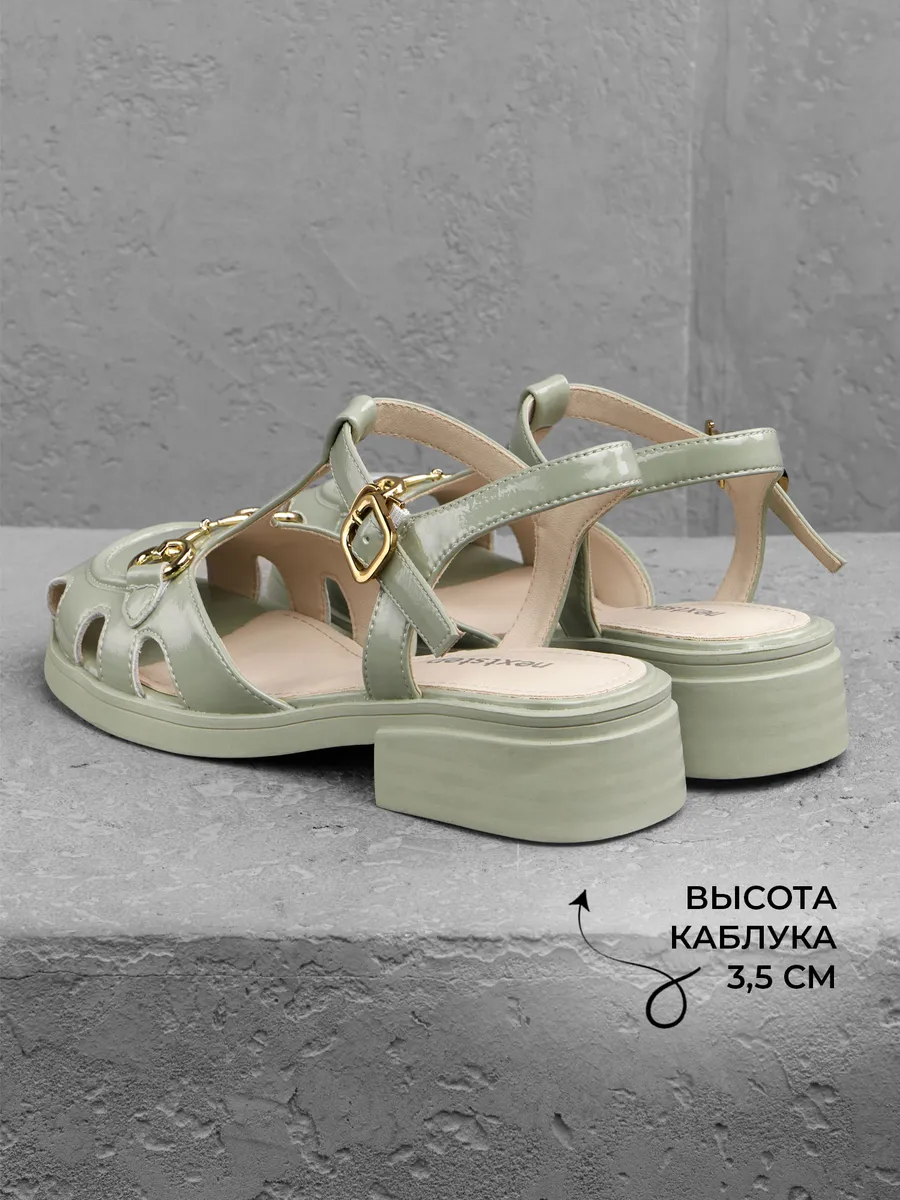 Босоножки женские летние натуральная кожа лаковые 31V20-9-013