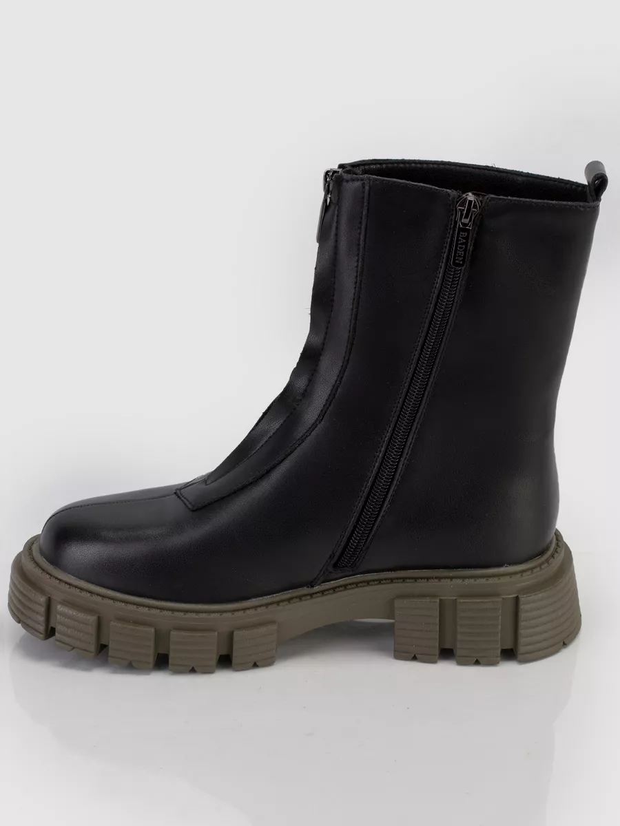 Ботинки зимние натуральная кожа на каблуке RQ301-020