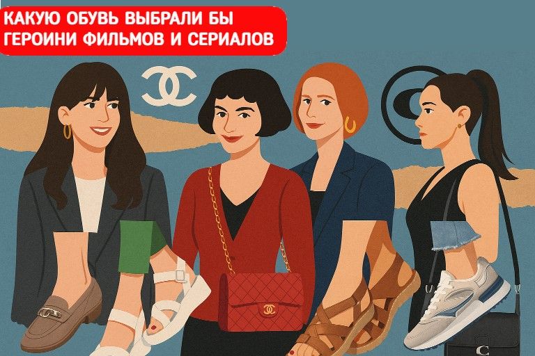 Какую обувь выбрали бы героини культовых фильмов и сериалов?
