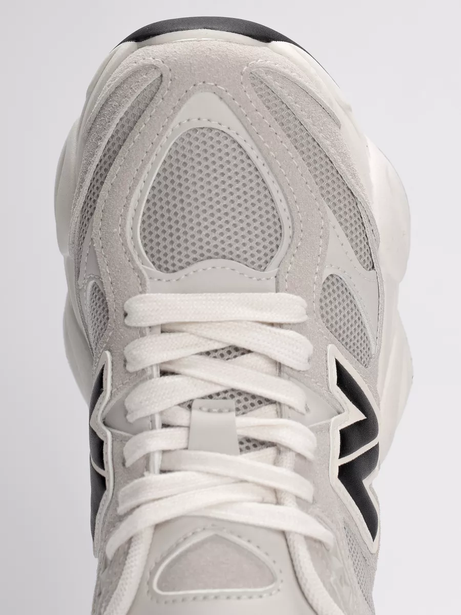 Кроссовки женские на платформе серые дышащие AA075-011K