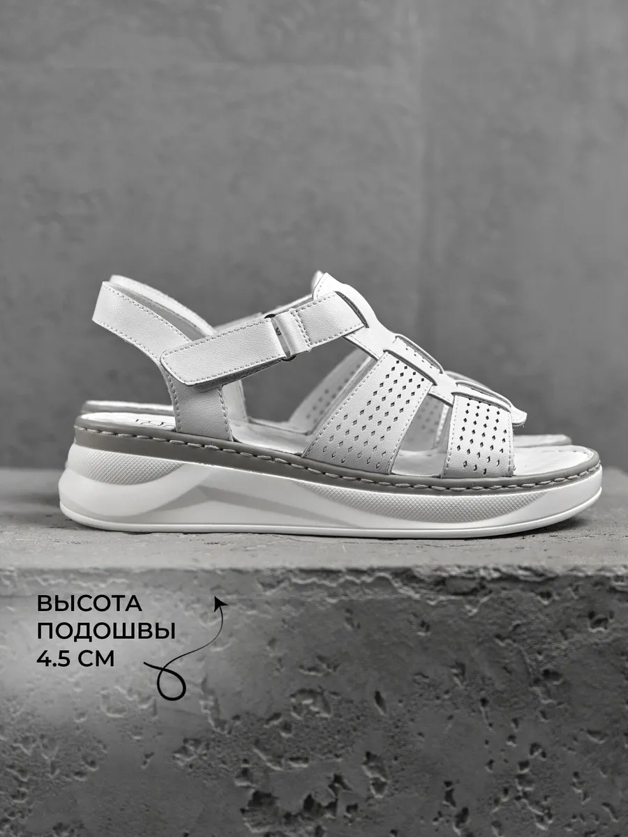 Босоножки женские летние натуральная кожа UYI-51659-1B-SPk