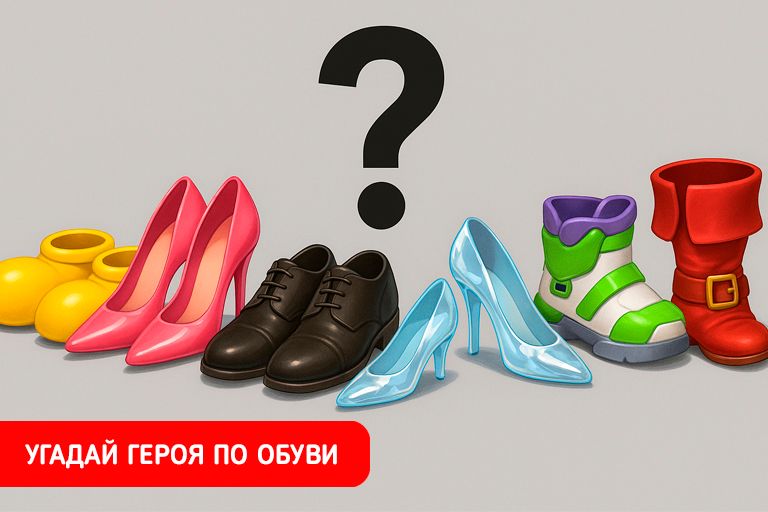 Угадай героя по обуви