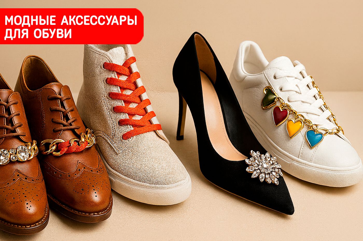 Модные аксессуары для обуви