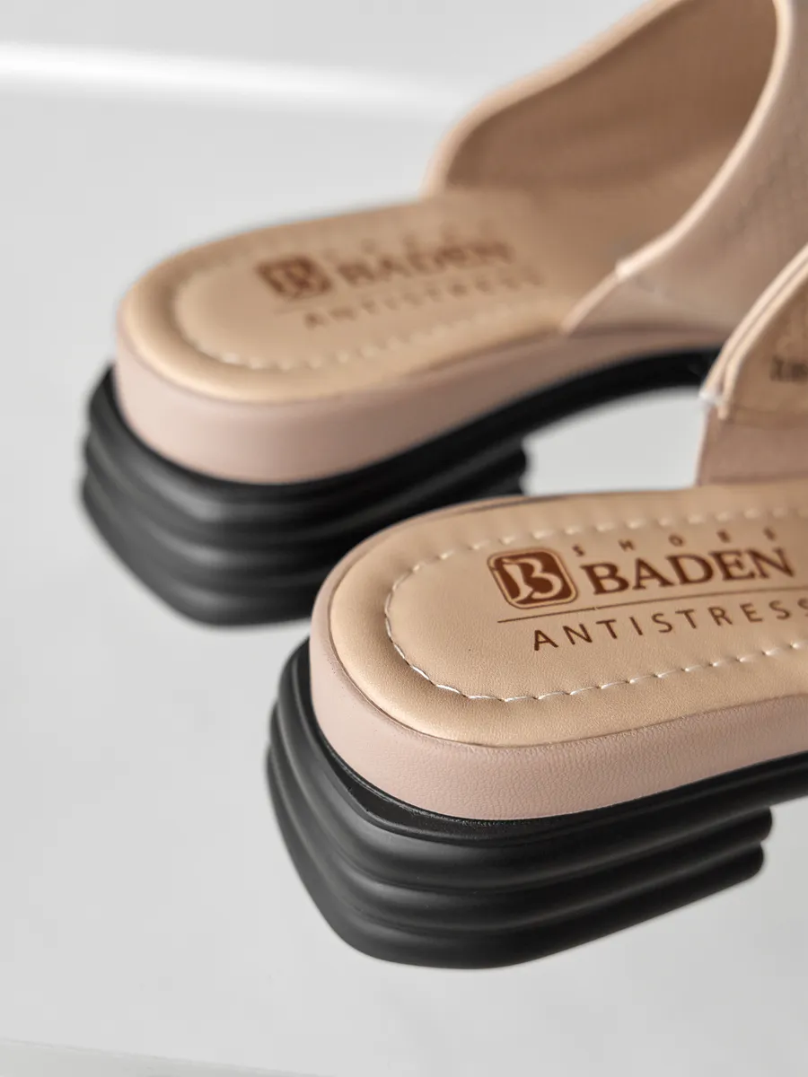 Сабо женские кожаные натуральные летние на платформе DL005-052