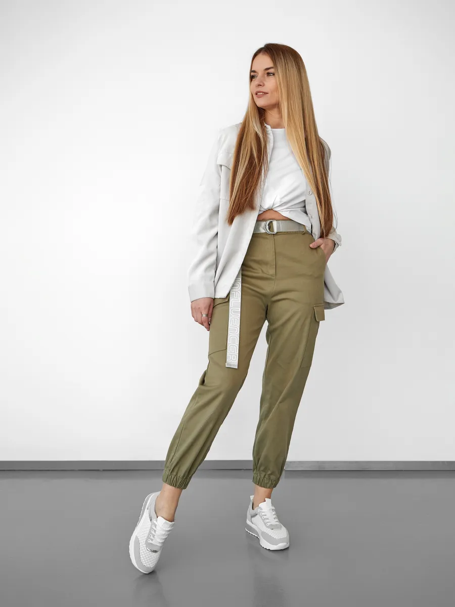 Кроссовки женские летние белые дышащие на платформе FB218-020