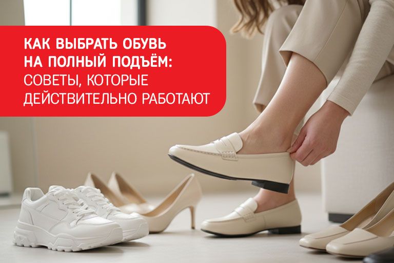 Как выбрать обувь на полный подъём: советы, которые действительно работают